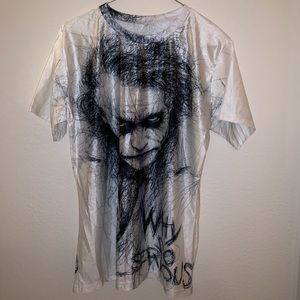 Men’s Small Joker Why So Serious Silky T-shirt